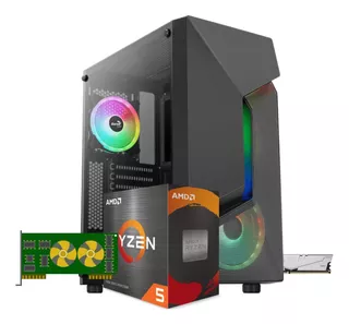 Pc Ryzen 5 5600x Ddr4 16gb Geforce Rtx 3060 12gb 1tb Sca Ap