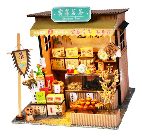 1/24 Kits De En Miniatura De Para Bricolaje Té Antigua Con