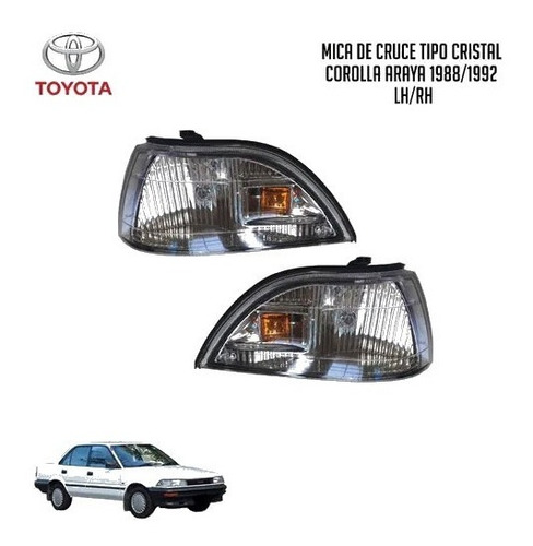 Mica De Cruce Tipo Cristal Toyota Araya 88-92 (unidad)