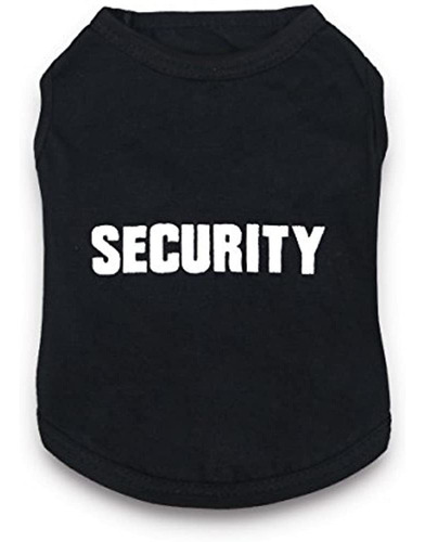 Droolingdog Dog Security Clothes Dog Tshirt Traje De Mascota