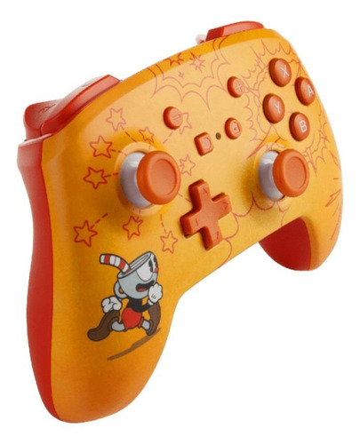 Imagen 2 de 2 de Control joystick inalámbrico ACCO Brands PowerA Enhanced Wireless Controller for Nintendo Switch cuphead
