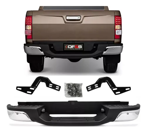 comprar Parachoque Traseiro S10 2012 A 2020 Com Furo De  Sensor