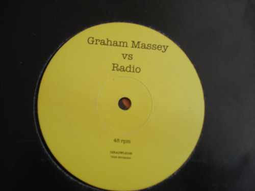 Vinilo Lp 45rpm Graham Massey V/s Radio
