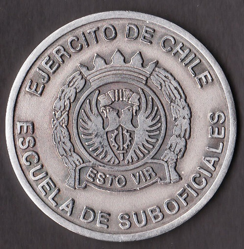 Medalla Ejercito De Chile Escuela De Suboficiales 30 Años