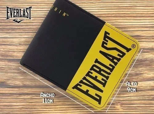 Imagen 2 de 7 de Billetera Hombre Everlast Cuero Volante Al Medio