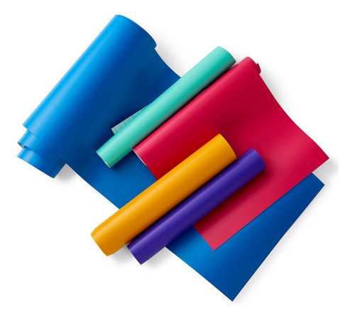 Rollo De Vinil Smart Permanente 13 PuLG X 3 Pies Cricut Color Aqua
