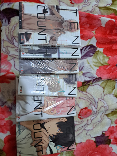 Libro Manga Anime Ten Count Saga Del Tomo 1 Al 6 (Usado)