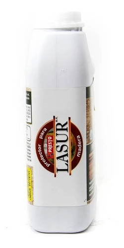Presto 1 Pz Protector Lasur Mad. Trans. Deck/mad. Teka 1lt