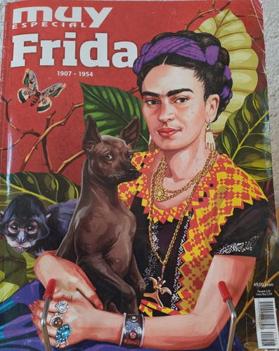 Revista Muy Interesante Frida Kahlo Con Cubo Mágico 
