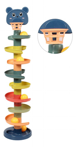 Torre De Lanzamiento Y Rollo De Bolas Interactiva 9 Pisos