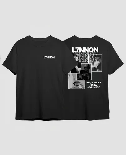 Camiseta Unissex Mc Rapper Lennon L7 Artista Trap Rap Cantor