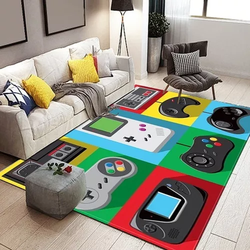 Alfombra Gamer Tamaño 120 X 80 Cms Gaming Na