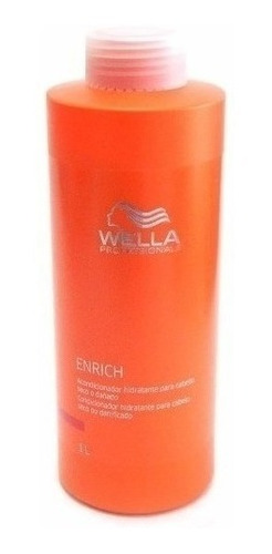 Acondicionador Wella Enrich X1000 Nutrición Pelo Seco Dañado