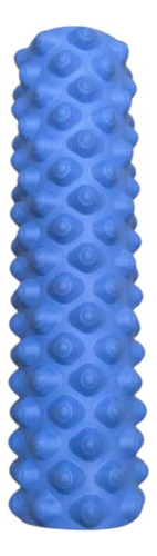 Rolo Masajeador Yoga Pilates Azul