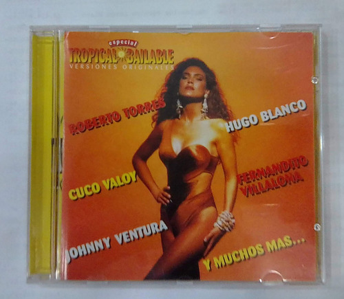 Tropical Bailable. Versiones Originales. Cd Usado. Qqb.