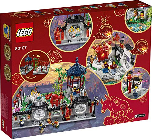 Kit De Construcción Lego Spring Lantern Festival 80107; Cole