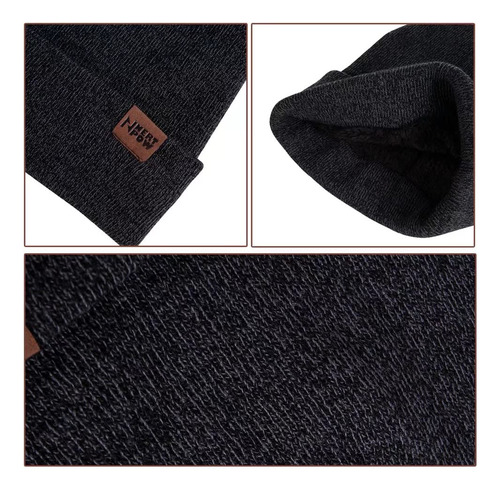 Gorro Bufanda Y Guantes Térmicos Infitiny Para Hombre Mujer Color Diseño De La Tela