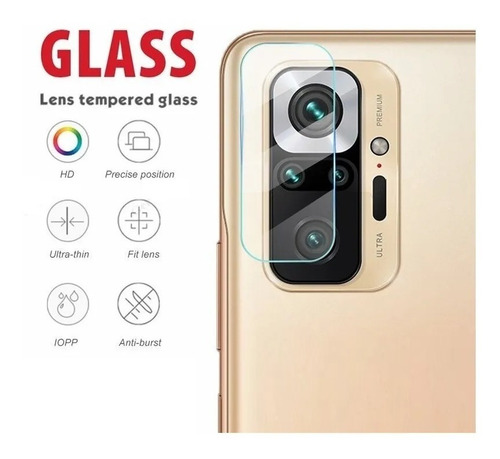 Imagem 3 de 4 de Pelicula De Camera Redmi Note 10 Pro / Pro Max Tela 6.67