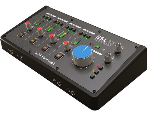 Interface Áudio Solid State Logic Ssl 12 4x8 Usb Adat Midi