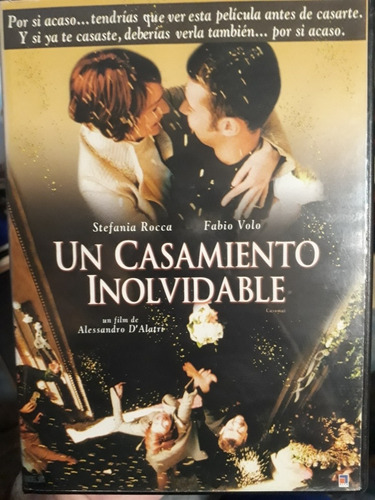 Un Casamiento Inolvidable Dvd Original Cine Italiano