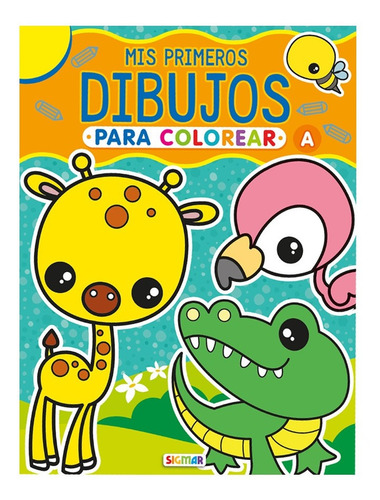 Libro Coleccion Sacapuntas Mis Primeros Dibujo Colorear C