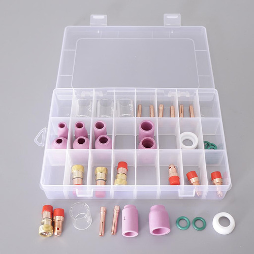 40x Lente De Gas Cuerpo De Consumibles Wp17 / 18/26 Tig