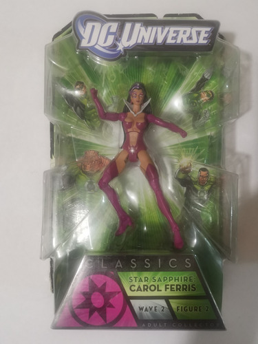 Dc Universe Classic's, Gl2, Carol Ferris, Baf Stel (Usado)