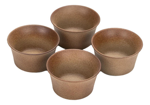 Juego De Tazas De Té De Cerámica Hechas A Mano, 4 Uds.,