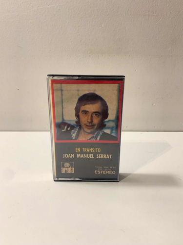 Joan Manuel Serrat En Tránsito Cassette Usado