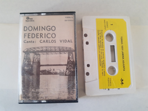 Cassette De Domingo Federico - Canta: Carlos Vidal