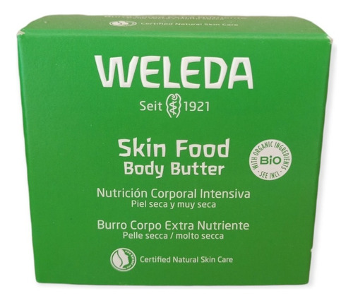 Skin Food Body Butter Nutricion Intensiva Weleda 150 Ml
