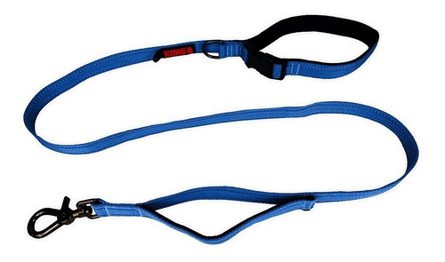 Guia P/ Cachorro Kong Traffic Leash Azul G Até 1,5m