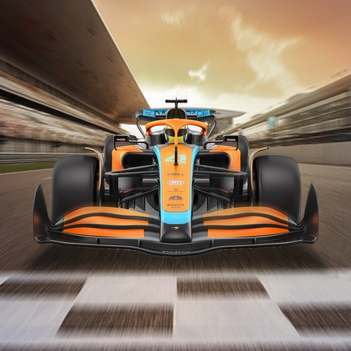 Mclaren F1 A Escala 1/18, Modelo De Juguete A Control Remoto