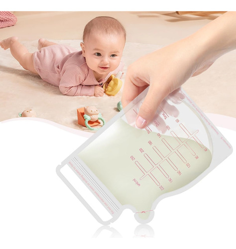 100 Piezas Bolsas Almacenamiento De Leche