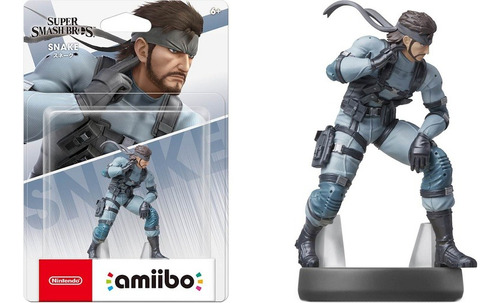 Amiibo Snake Metal Gear Solid Serie Super Smash Bros 