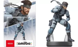 Amiibo Snake Metal Gear Solid Serie Super Smash Bros
