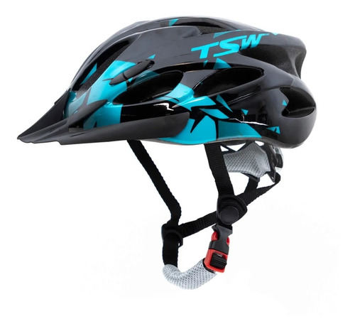 Capacete Mtb Speed Ciclismo Tsw Raptor 2 Com Led Traseiro  M