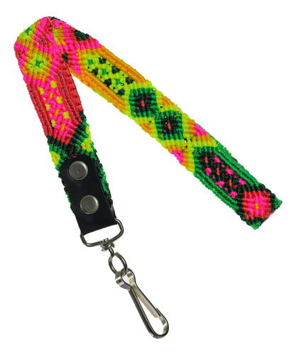 Lanyard Cinta Cordón Para Llavero Correa Artesanal Color 3