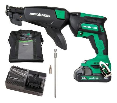 Metabo Hpt Sem Fio 18v Multivolt  Drywall Sfrifd Gun Kit | 