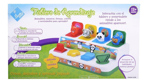 Imagen 6 de 9 de Banco De Descarga Tablero De Aprendizaje El Duende Azul 6758