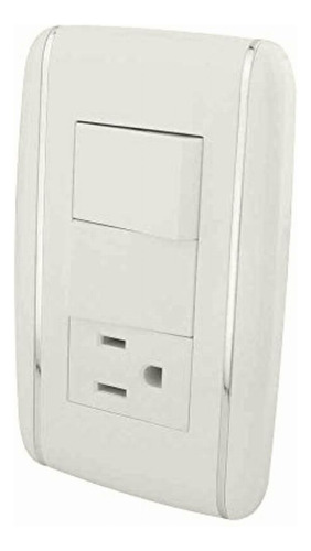 Tomacorriente Sanelec 664956 Con 1 Tomas Color Vicenza
