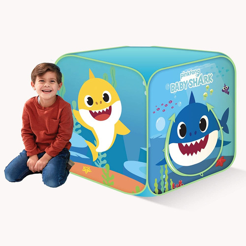 Basic Fun Playhut Pinkfong Baby Shark Classic Cube Pop-up Pl