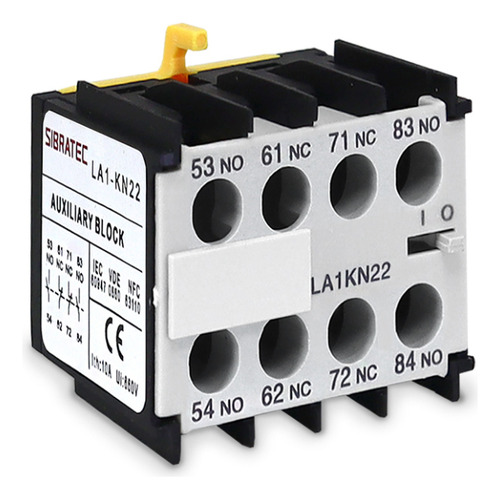 Bloco Contato Auxiliar Contator Mini/ica La1kn22 2na+2nf N/a