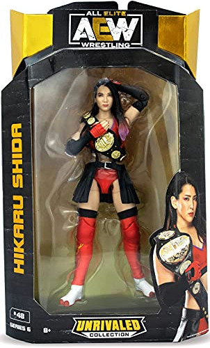 Hikaru Shida - Aew Unrivaled 6 Jazwares Juguete R6m58