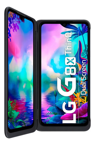 LG G8X ThinQ Dual SIM 128 GB aurora black 6 GB RAM - Excelente (Recondicionado)