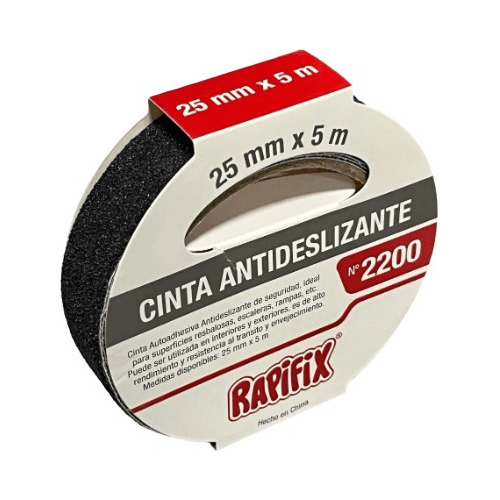 Cinta Antideslizante 25mm X 5mt Rapifix