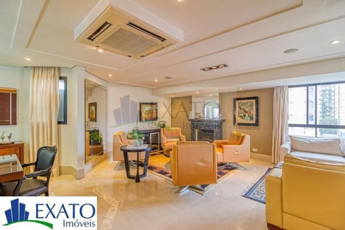 Imagem 3 de 15 de Moema Passaros, Maravilhoso Apartamento 3 Suites 3 Vagas 210m² Próximo Aa O Parque Ibirapuera - Em24044