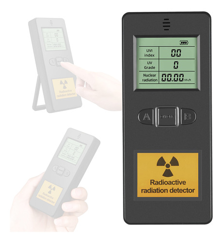 Detector De Exibição De Medidor De Radiação Nuclear Portátil