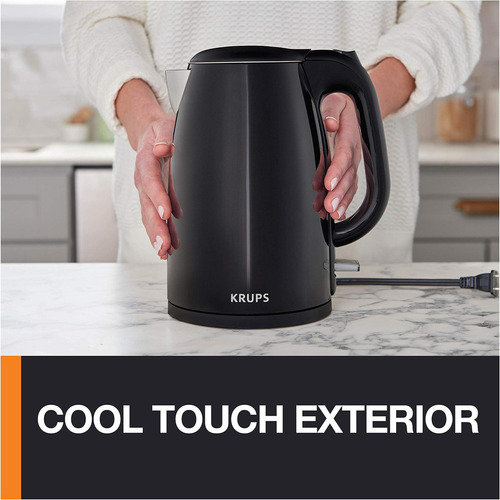 Krups Cool Touch Hervidor Eléctrico De Plástico Y Acero Inox