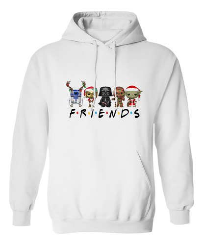 Sudadera Con Gorro Friends Funko Personajes Star Wars